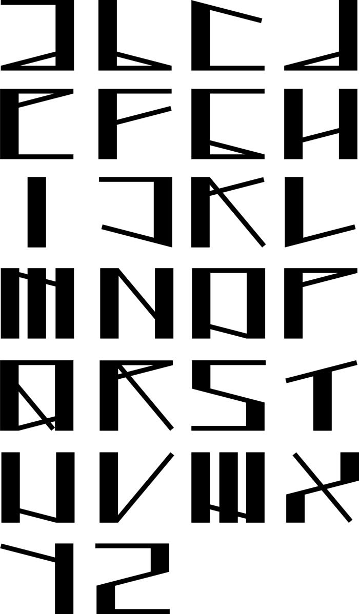 Portfolio / Projekt / Chewit before Chewit after / Typographie